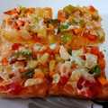 Ashwini Vaibhav Raut's cooksnap of when they made ब्रेड पिझ्झा.