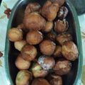 El cooksnap de Alejandra Stofd cuando hizo Berlinesas (bolas de fraile).