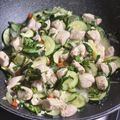 Cooksnap dari Anastasia Christa untuk resep Ayam Zucchini Tumis Sehat tanpa minyak