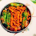 Ramaben Joshi's cooksnap of when they made Pickled Chillies.