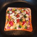 Sudipa Gope's cooksnap of when they made Bread pizza.