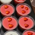 Cooksnap dari Nur Handayani untuk resep Puding Susu Coklat Strawberry