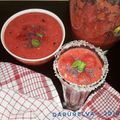 Cooksnap dari Dapur ELVA untuk resep Es Sirup bola-bola Semangka dan Selasih