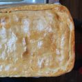 El cooksnap de Patricia Aparicio cuando hizo Torta de fiambre con masa hojaldrada.