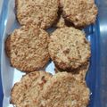El cooksnap de Flor cuando hizo Galletas Fit de Avena y Coco.