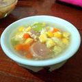 Cooksnap dari Ma2 Khansa A.N untuk resep Sup jagung ayam sosis