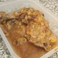 El cooksnap de Marta cuando hizo Pollo a la cerveza en olla express.