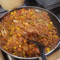 El cooksnap de Analy Ordoñez cuando hizo Carne molida con maíz.
