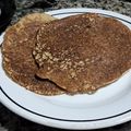 El cooksnap de Analhy Vila cuando hizo Panqueques de Granola y Platanito (Banana).
