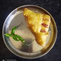Jyotshna Vishal Khadatkar's cooksnap of when they made ब्रेड पकोडा (bread pakoda recipe in marathi).