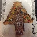 El cooksnap de Bea cuando hizo Árbol de Navidad de hojaldre y nocilla.