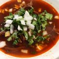 El cooksnap de Gustavo Mendoza cuando hizo Birria de res.