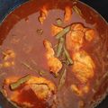 El cooksnap de Samantha Cortes cuando hizo Muslos de pollo en salsa roja con nopales.