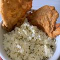 Cooksnap dari Rani Kecill untuk resep Nasi daun jeruk+kulit ayam krispi