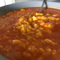 El cooksnap de Quique.R cuando hizo Arroz meloso.