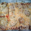 El cooksnap de Manolo cuando hizo Pastel de calabacín y fiambre de pavo.