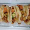 El cooksnap de pilar lucena cuando hizo Mini arepas con falso ceviche de atún.