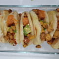 El cooksnap de pilar lucena cuando hizo Mini arepas con falso ceviche de atún.