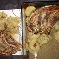 El cooksnap de Maria Juan Fernandez cuando hizo Cabeza de cordero al horno.