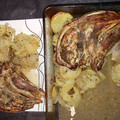 El cooksnap de Maria Juan Fernandez cuando hizo Cabeza de cordero al horno.