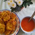 Cooksnap dari Hayatri untuk resep Bakwan Goreng Khas Minang dan kuah Cabe