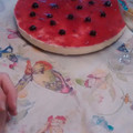El cooksnap de Eva Lozano Zapater cuando hizo Tarta de queso y frutos rojos.