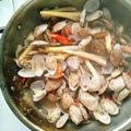 Cooksnap của Tranh Nhàn khi họ làm theo món Nghêu hấp thái