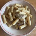 El cooksnap de melias cuando hizo Pasta al aglio e olio con solomillo en salsa de pimienta.