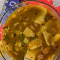 Tosha Mehta's cooksnap of when they made દાળ ઢોકળી (Dal Dhokli Recipe In Gujarati).