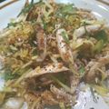 รูป Cooksnap ของ Tunarap เมื่อเขาทำ ก้อยหมูย่างมะม่วงเปรี้ยว#รักบ้านเกิด