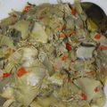 Cooksnap dari Fitri Sulastri untuk resep Jantung Pisang oseng pedas
