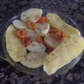 El cooksnap de José Manuel Estevez Posse cuando hizo Patatas al microondas.