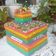 Cooksnap dari Lia Zaini untuk resep Rainbow Cake Ekonomis (2 telur)