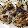 El cooksnap de Irene-Guirao cuando hizo Choquitos a la plancha.