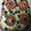 El cooksnap de Mariela S. Albornoz cuando hizo Pizza de coliflor.