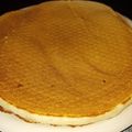 El cooksnap de Noelia Castro cuando hizo Hot cakes.