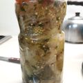 El cooksnap de Micaela Vidal cuando hizo Berenjenas en Conserva.