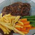 Cooksnap dari Ayyu Aghnia untuk resep Steak saus lada hitam (super simple)