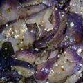 El cooksnap de Maria cuando hizo Berenjenas en escabeche como a mí más me gustan.