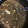 Manvi का कुकस्नैप जब उन्होंने छोले पालक (Chole Palak recipe in Hindi) बनाया था।