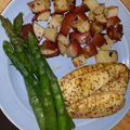 Jessica's cooksnap of when they made Lemon Garlic Tilapia.
