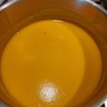 El cooksnap de Jose Luis Aranda cuando hizo Crema de calabacín, calabaza y puerros.
