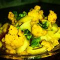 Insha Ansari का कुकस्नैप जब उन्होंने गोभी आलू की सूखी सब्जी (Gobi aloo ki sukhi sabzi recipe in Hindi) बनाया था।