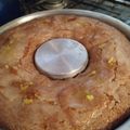 El cooksnap de Estrella D'Alessandro cuando hizo Budín vegano de limón.