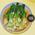 Cooksnap dari Bunda Hanum untuk resep Pokcoy Siram Saos Bawang Putih #317