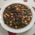 El cooksnap de beli cuando hizo Garbanzos con espinacas.