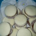 El cooksnap de María brizuela cuando hizo Alfajores de maicena.