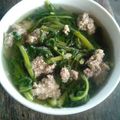 Cooksnap của Vũ Nguyễn khi họ làm theo món Canh rau ngót thịt băm