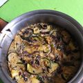 El cooksnap de María Fernanda Rebossio cuando hizo Zapallitos revueltos.