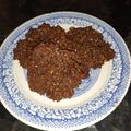 El cooksnap de Paloma Perez cuando hizo Galletitas de chocolate express.